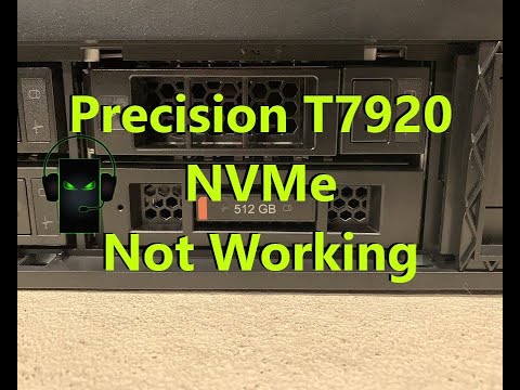 Видео: Ценная информация о отсеке Flex Bay Precision T7920 NVMe (также полезна для T5820 и T7820)
