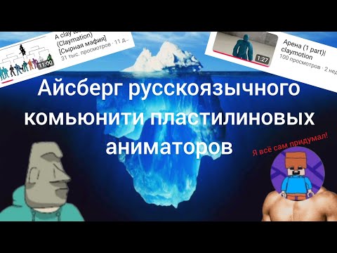 Видео: Айсберг русскоязычного комьюнити пластилиновых аниматоров 