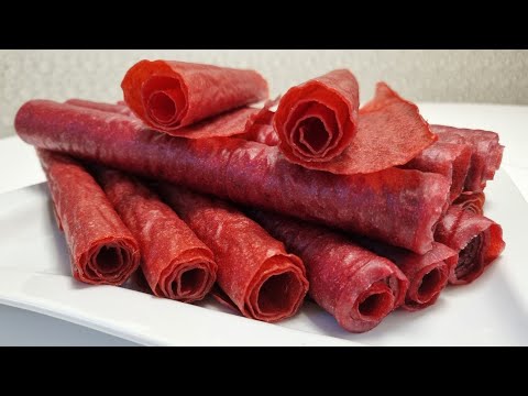 Видео: Фруктово  - ягодная пастила. Ради такого лакомства стоит купить сушилку/How to make candy