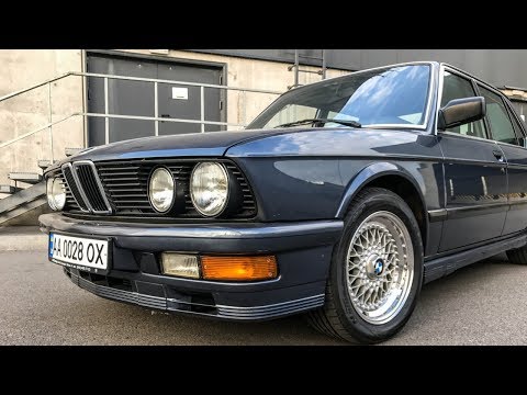 Видео: Таких BMW уже не делают: 535i E28 акула в M-пакете