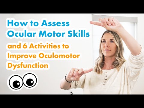Видео: Что такое глазодвигательные навыки? Признаки, скрининг и 6 видов деятельности