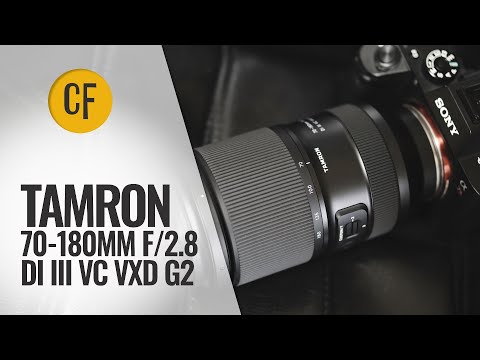 Видео: Обзор объектива Tamron 70-180mm f2.8 Di III VC VXD G2