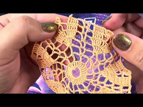 Видео: 7 ряд салфетки «Дубовые листья»