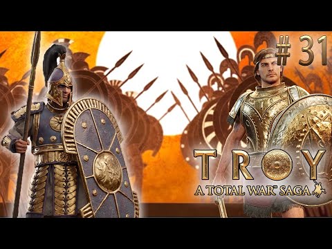 Видео: Заклятый враг. TW Saga: Troy. Гектор (Легенда) # 31