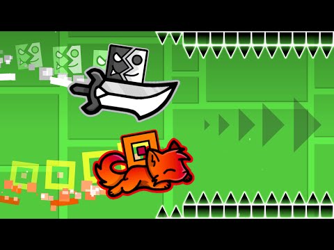 Видео: Битва СТРОИТЕЛЕЙ на ОГРОМНЫХ РЕЖИМАХ ИГРЫ в Geometry Dash