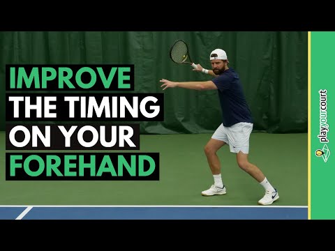 Видео: Как улучшить момент удара справа — урок тенниса