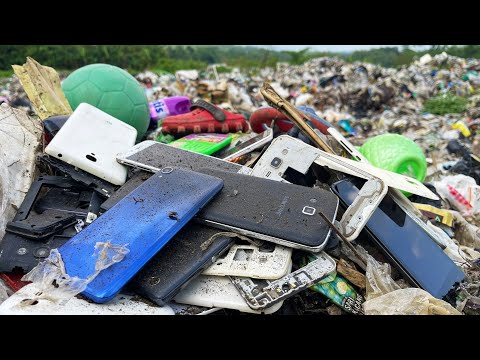 Видео: Восстановление брошенного сломанного телефона, найденного в мусоровозе, восстановление ASUS ZENFONE