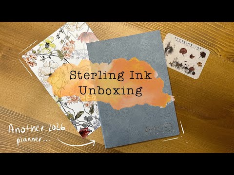 Видео: Тест ручки-планировщика Sterling Ink Common и первые впечатления