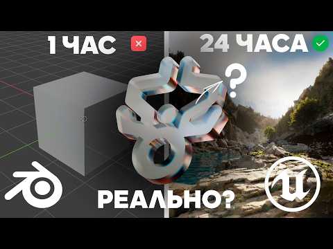 Видео: Сделал ЭТО в Unreal Engine за 24 Часа // Мой Первый Раз в UE5