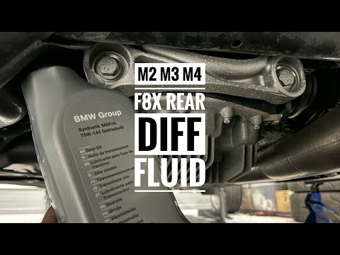 Видео: Замена дифференциала BMW M2 M3 M4 F8X — простая самостоятельная замена дифференциала F80 F82 F87