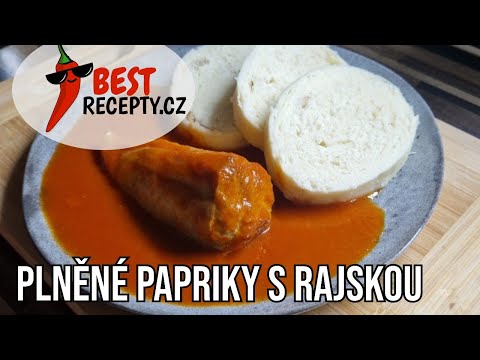 Видео: Фаршированные перцы с мясом и томатным соусом