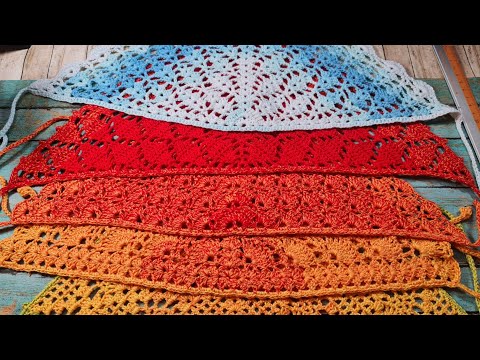 Видео: Навязала много косыночек* Схемочки хотите?