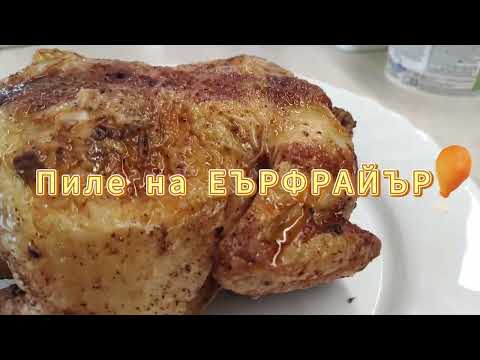 Видео: Цяло пиле перфектно изпечено в Tefal XXL