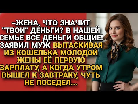 Видео: «В семье всё общее!» — заявил муж, вытащив её зарплату. Но утром сам едва не поседел…