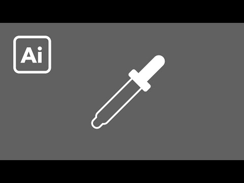 Видео: Инструмент "Пипетка" в иллюстраторе - Eyedropper Tool | Урок Adobe Illustrator