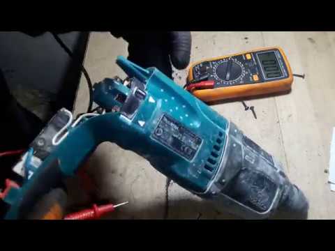 Видео: Перфоратор Makita 2470  не включается - РЕМОНТ