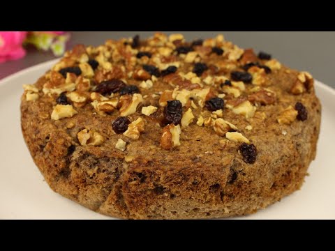 Видео: Овсянка и бананы. Без сахара! Без муки! Рецепт полезного пирога.