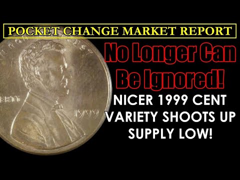 Видео: ПРИГОТОВЬТЕСЬ! Востребованный Lincoln Cent 1999 года стал ещё дороже! ОТЧЕТ О РЫНКЕ КАРМАННЫХ РАЗ...