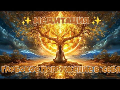 Видео: МЕДИТАЦИЯ для глубокого погружения в себя, мощная практика