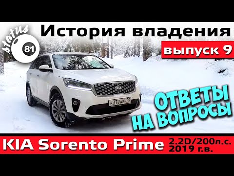 Видео: КИА Соренто Прайм (9) - Отвечаю на Ваши вопросы. Крещенские купания.