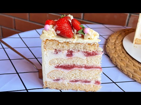 Видео: ЛЕТНИЙ🍓 торт КЛУБНИЧНЫЙ ТИРАМИСУ 🍰 Я-ТОРТодел❤️