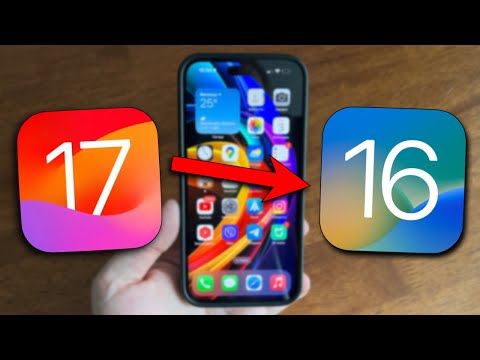 Видео: Как откатиться с iOS 17 на iOS 16 без потери данных и копий? Откат с iOS 17 на iOS 16 инструкция