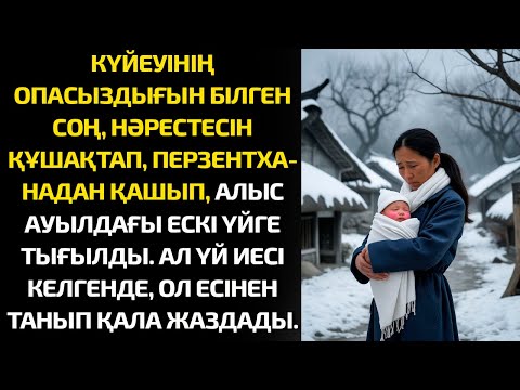 Видео: Күйеуінің опасыздығын білген соң, нәрестесін құшақтап, перзентханадан қашып...