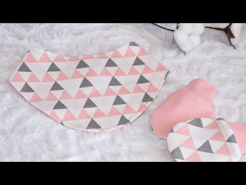 Видео: Как сшить слюнявчик для малыша? Выкройка, мастер класс.