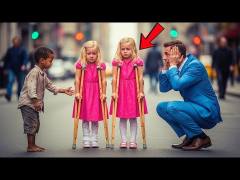 Видео: «Егер менің қыздарымды емдесең, сені асырап аламын», - деді миллионер мазақтап. Қайыршы бала қо...