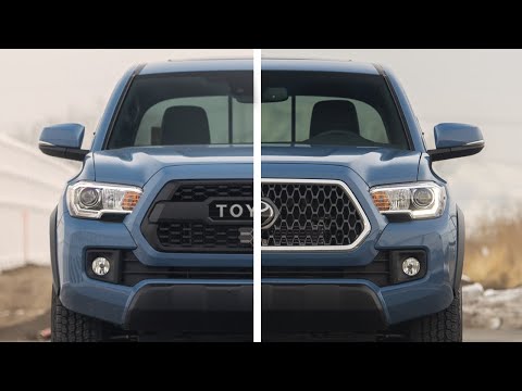 Видео: Как установить решетку TRD Pro на Toyota Tacoma 3-го поколения 2019 года с датчиком TSS (Toyota T...