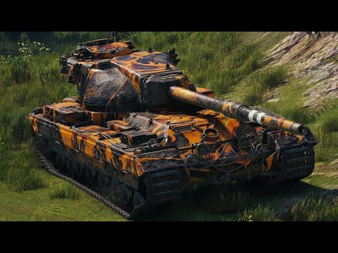 Видео: FV215B ЗЕЛЕНЫЙ ЗВЕРЬ КОНОХИ TANKS BLITZ #shorts