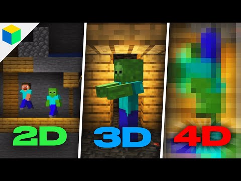 Видео: ЭТО 4D МАЙНКРАФТ