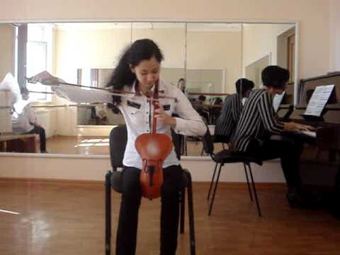 Видео: О. Ридинг Концерт си минор 1 часть