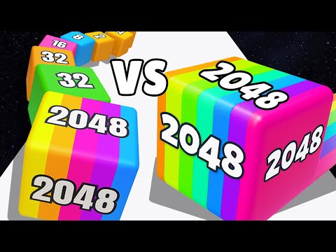 Видео: 🧊 ЖЕЛЕЙНАЯ БИТВА! JELLY TUBE RUN ПРОТИВ JELLY CUBE RUN 2048!