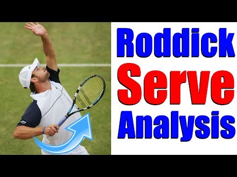 Видео: Анализ теннисной подачи Энди Роддика: как Роддик добился скорости подачи 155 миль в час