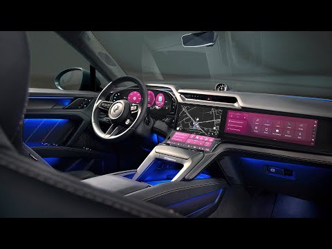 Видео: Porsche представил салон нового Cayenne. Такого нет даже у Xiaomi и Zeekr.