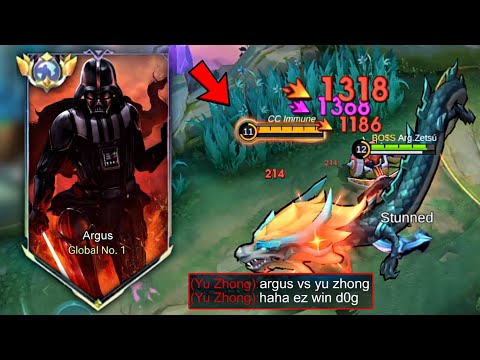 Видео: АРГУС: БРУТАЛЬНЫЙ УРОНОМ СБОРКА ПРОТИВ ВЫСОКОГО УРОНА, ПОДДЕРЖИВАЮЩИЙ ОПЫТ!💀 ЛУЧШИЙ БОЕЦ MLBB