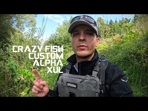 Видео: Спінінг малих рік: єдиний принцип та приманка. Окунь, клень та все живе. Кастом Crazy fish Alpha XUL