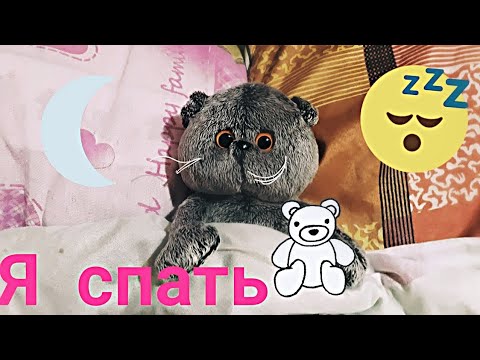 Видео: О том:Как Басик ложиться спать по будням и по выходным