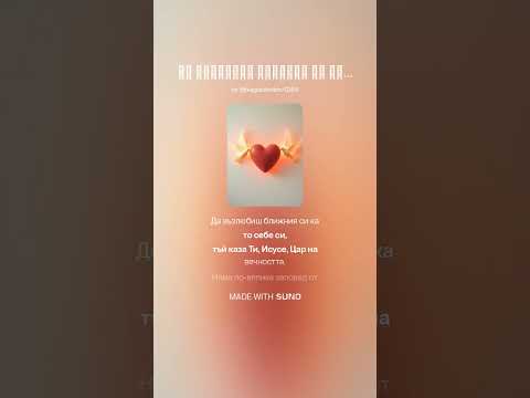 Видео: Да възлюбиш ближния си като себе си, тъй каза Ти, Исусе, Цар на вечността  1