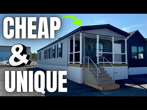 Видео: ОЧЕНЬ "НЕОБЫЧНЫЙ" односекционный мобильный дом и ДОСТУПНЫЙ! Экскурсия по сборным домам