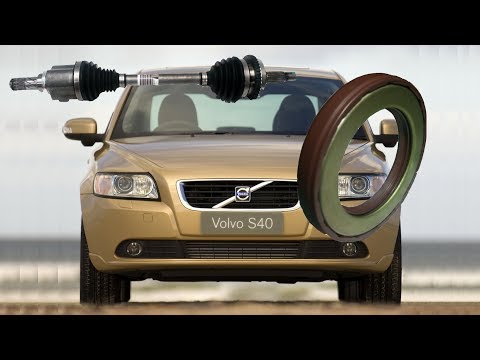 Видео: Volvo s40 замена сальника в АКПП, замена приводв.