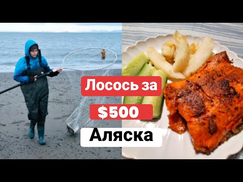 Видео: Первая охота на лосося на Аляске (64)