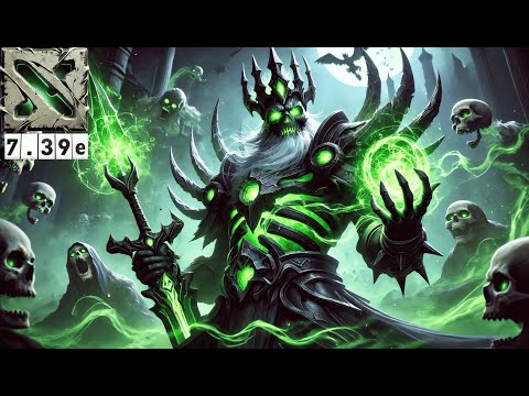 Видео: Две жизни оптимально для Offlane Wraith King Turbo Dota 7.39e