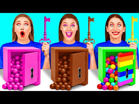 Видео: Выбери Правильный Ключ Челлендж | Смешные Cитуации от BaRaDa Gold Challenge