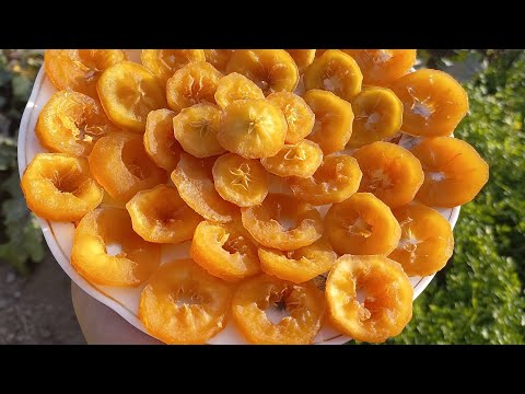 Видео: Կանաչ խնձորի չիր / Цукат из ЯБЛОКИ/ dried apple