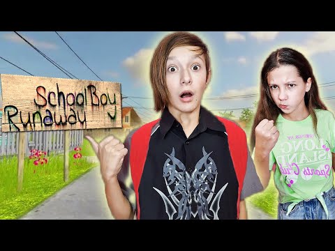 Видео: СКУЛБОЙ в реальной жизни ! Строгая Мама и Сестра - СКУФ против Тимы !