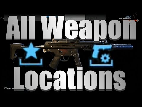 Видео: Ghost Recon Wildlands — все места расположения оружия, оружейных модулей и бонусных медалей (карт...
