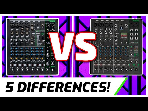 Видео: Mackie ProFX10v3 против ProFX10v3+ | 5 отличий!