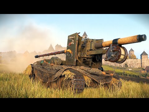 Видео: Grille 15: Воин С Длинным Копьём Наносит Удар - World of Tanks